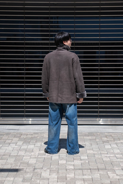 CUT-OFF MOUTON JACKET(ST.1222)