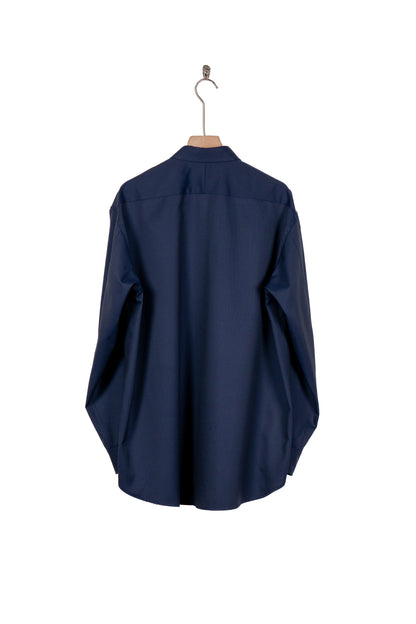 SILK WOOL REGULAR SHIRT