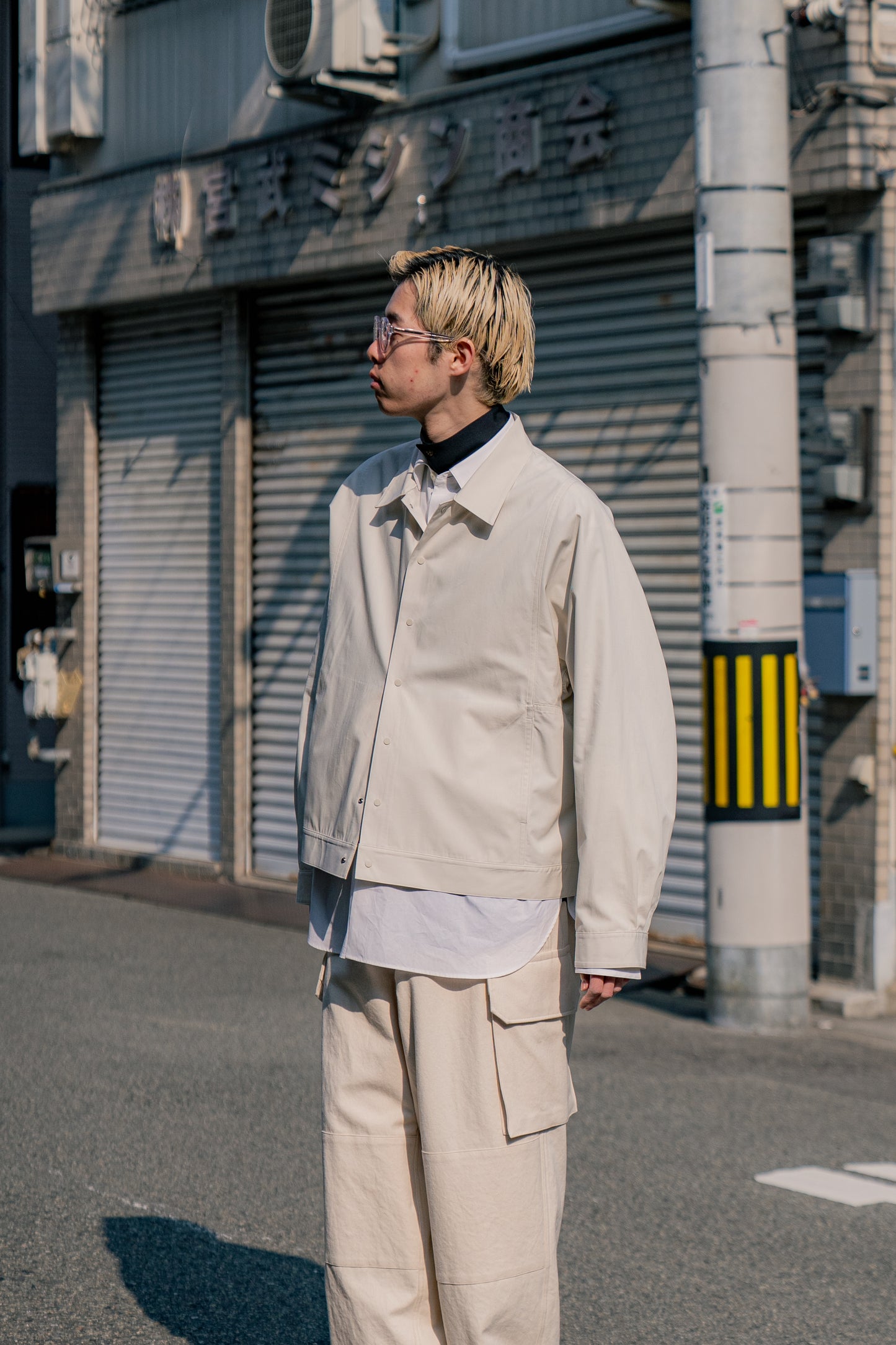 MODIFIED SLEEVE SHIRT BLOUSON