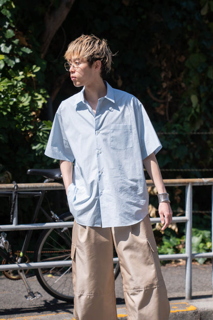 SUVIN COTTON OVERSIZED SS SHIRT(ST.1497)