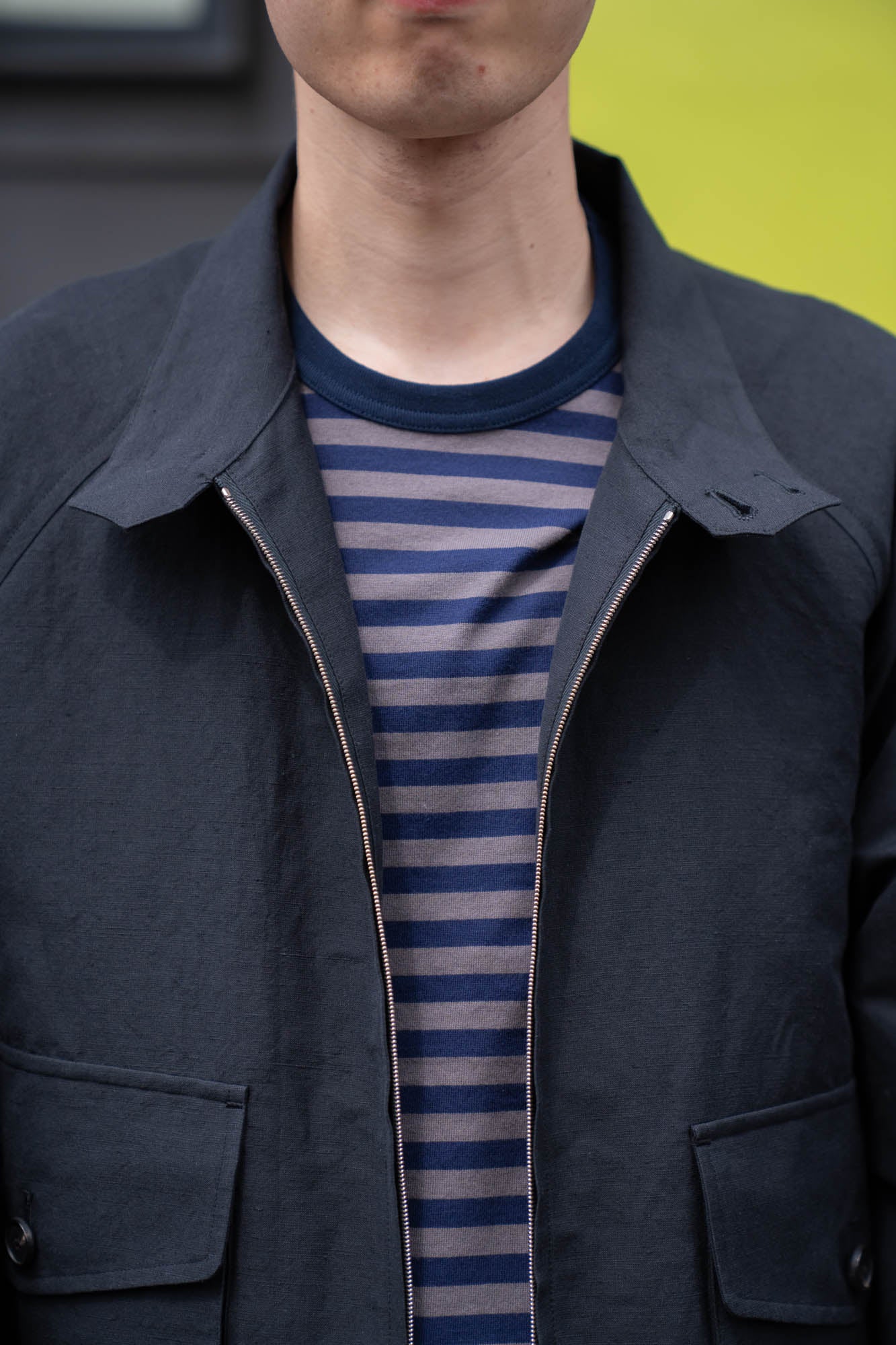 PATCH POCKET HARRINGTON