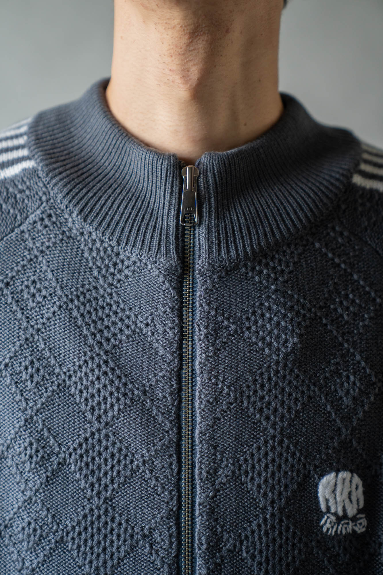KNITTED TRAINING JACKET