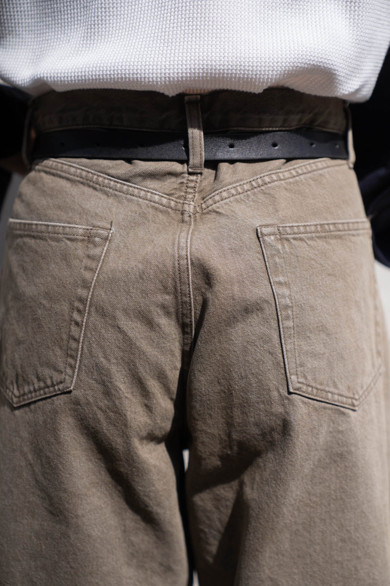 DEFORMATION WIDE COLOR DENIM PANTS(ST.1565)