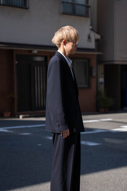 MODIFIED SHAWL COLLAR JACKET