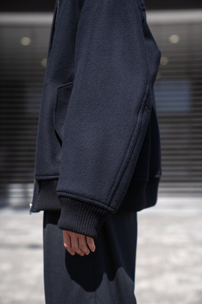 MA-1 BOMBER JACKET IN DOUBLE FACE BEAVER