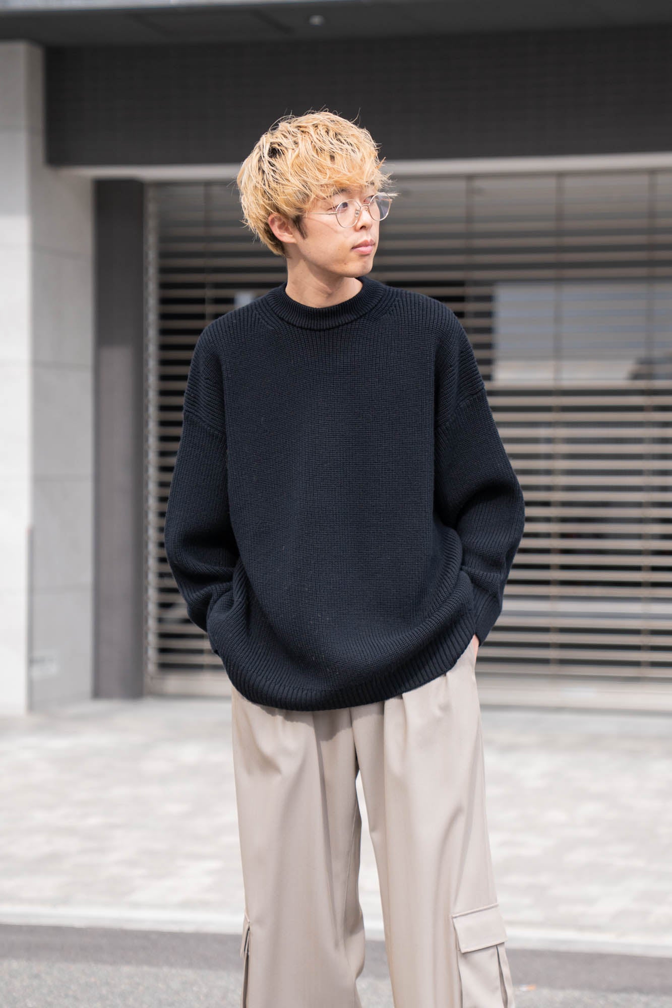 MERINO WOOL CREWNECK KNIT