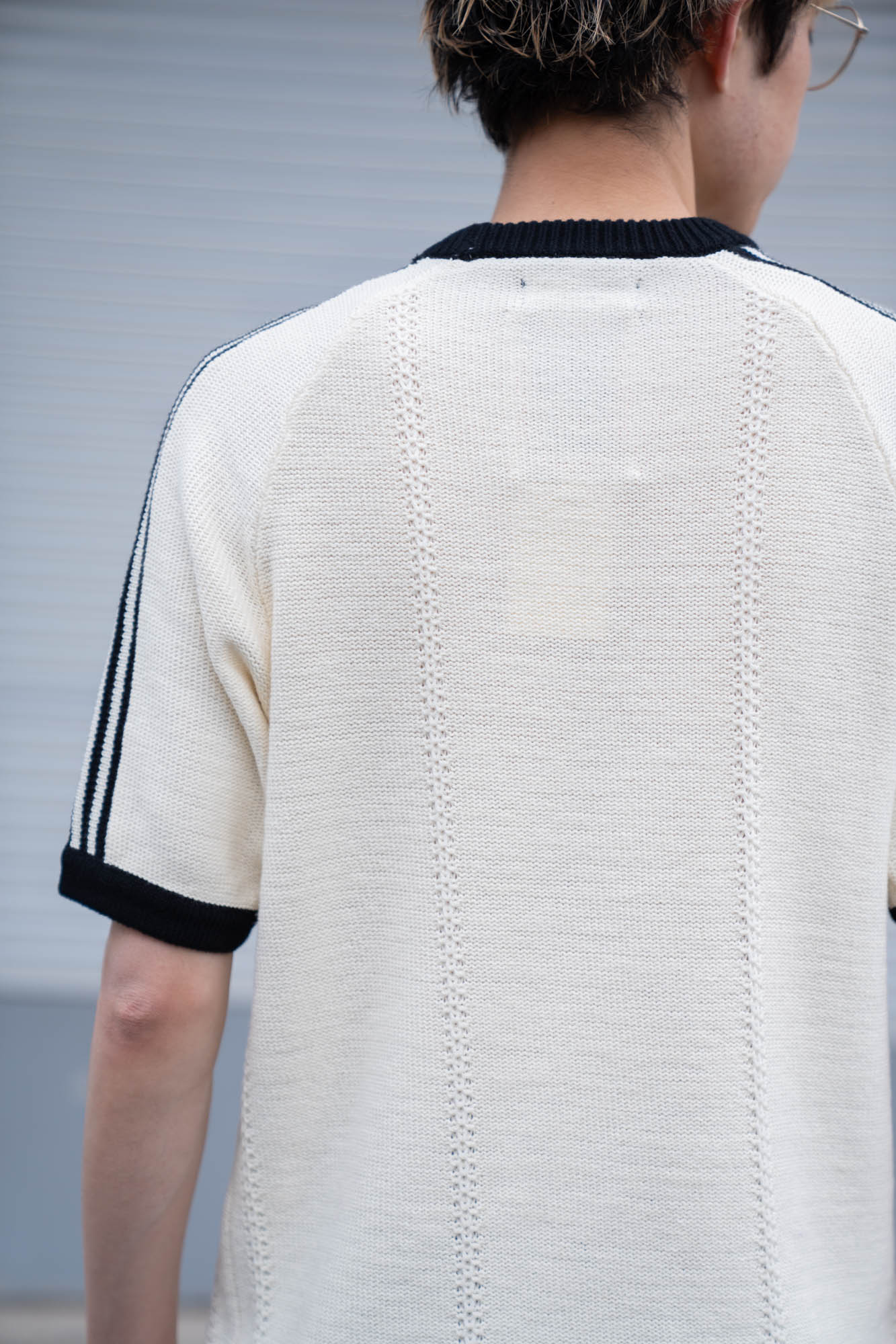 KNITTED TRAINING T-SHIRT