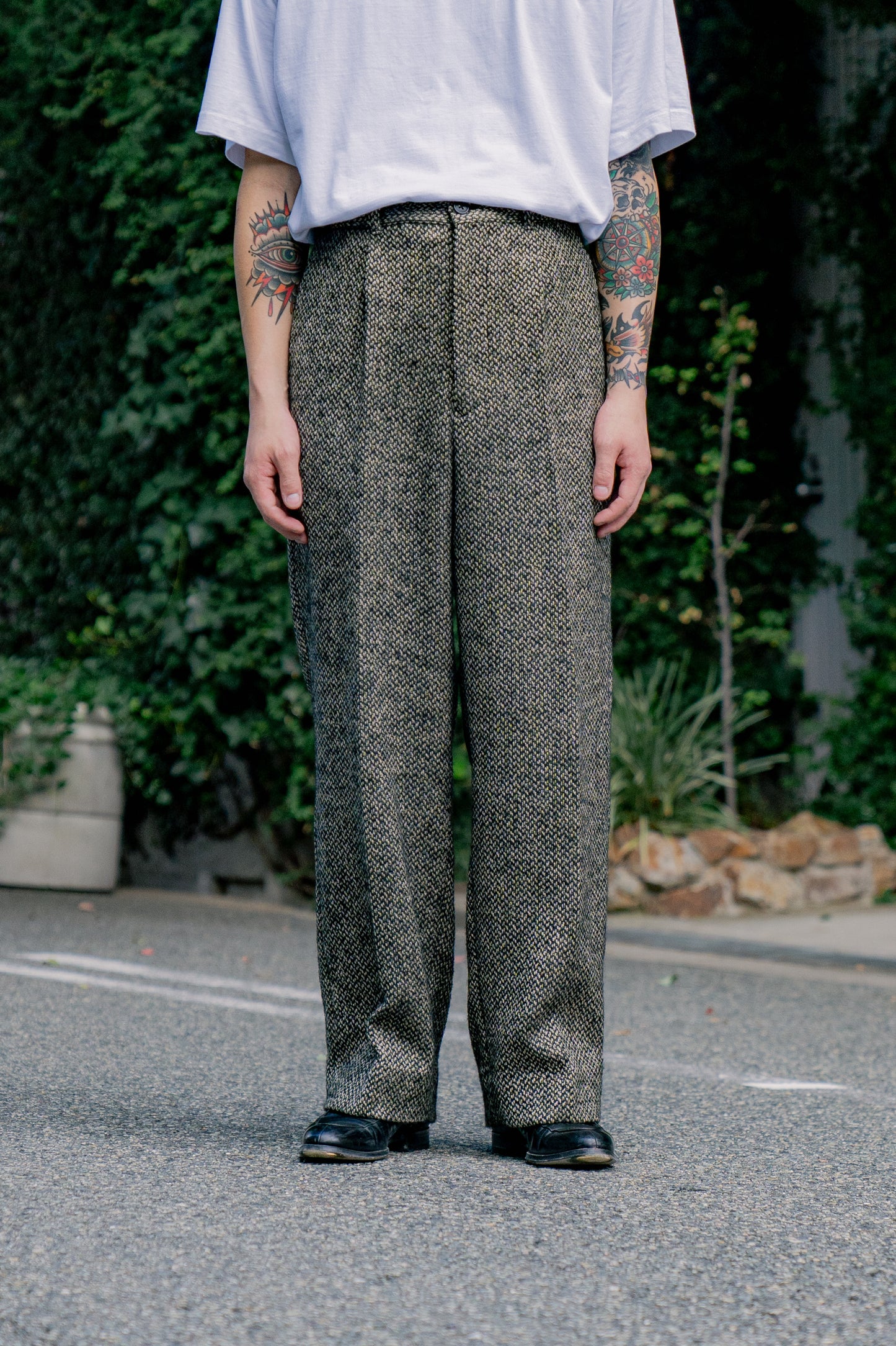 MIXTWEED EASY SLACKS /limited