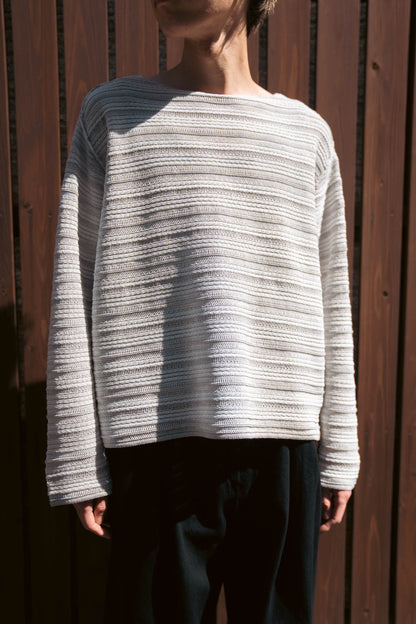 LACE KNITTING PULLOVER