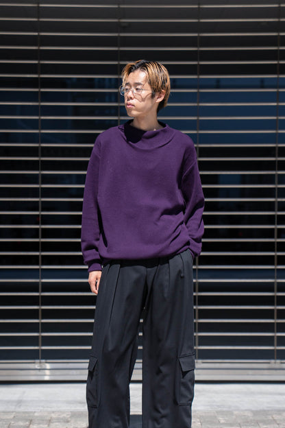 CASHMERE SKIING SWEAT KNITSHIRT