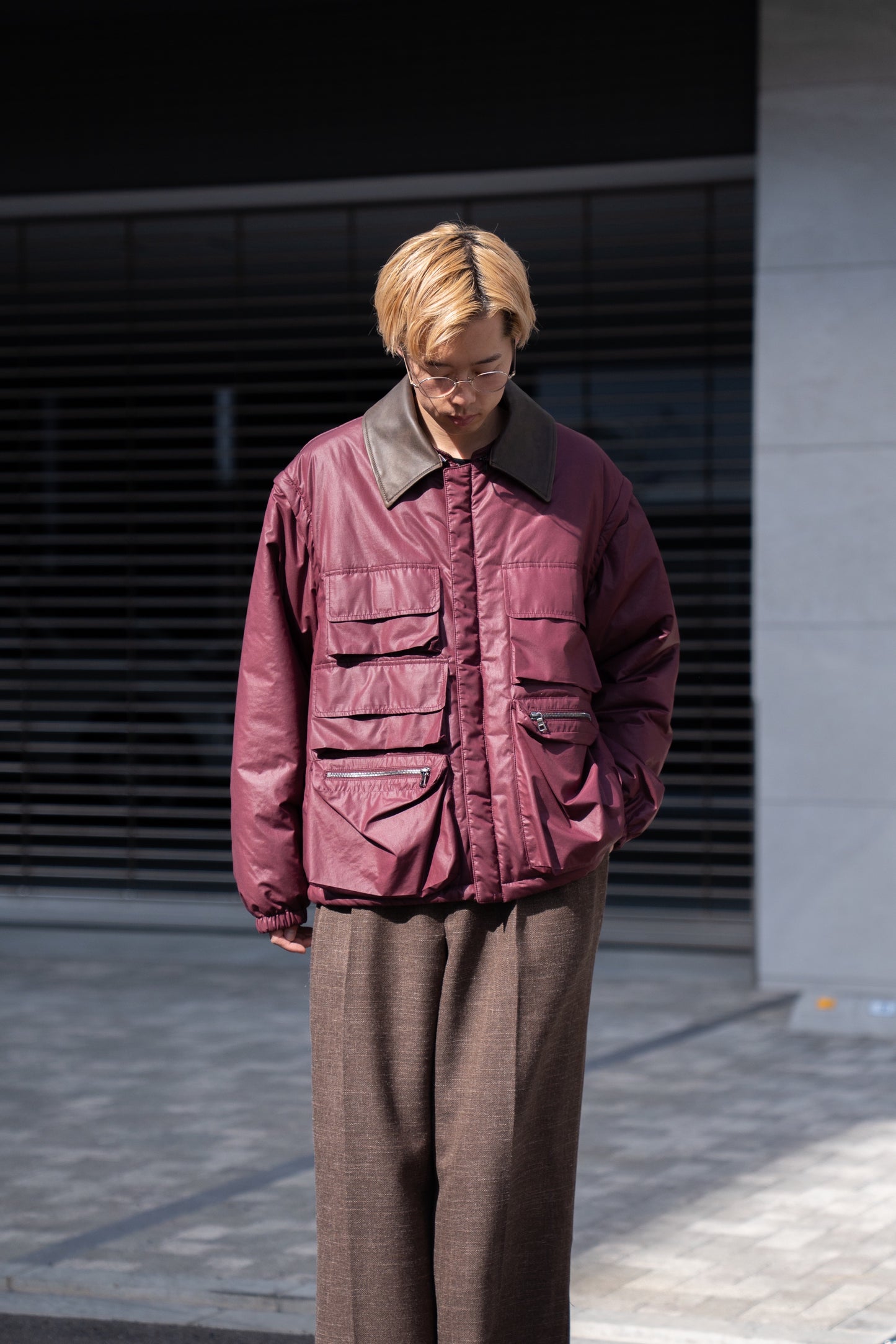 REVERSIBLE BLOUSON