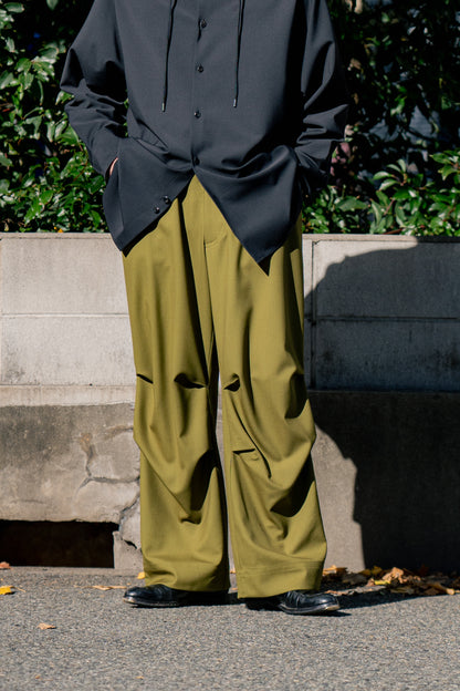 CARGO PANT IN WOOL TROPICAL