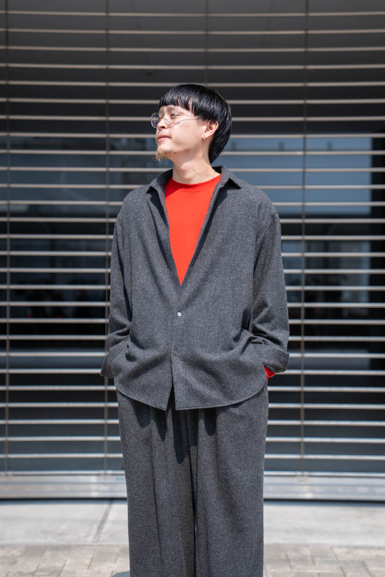 CASHMERE SHIRT JACKET