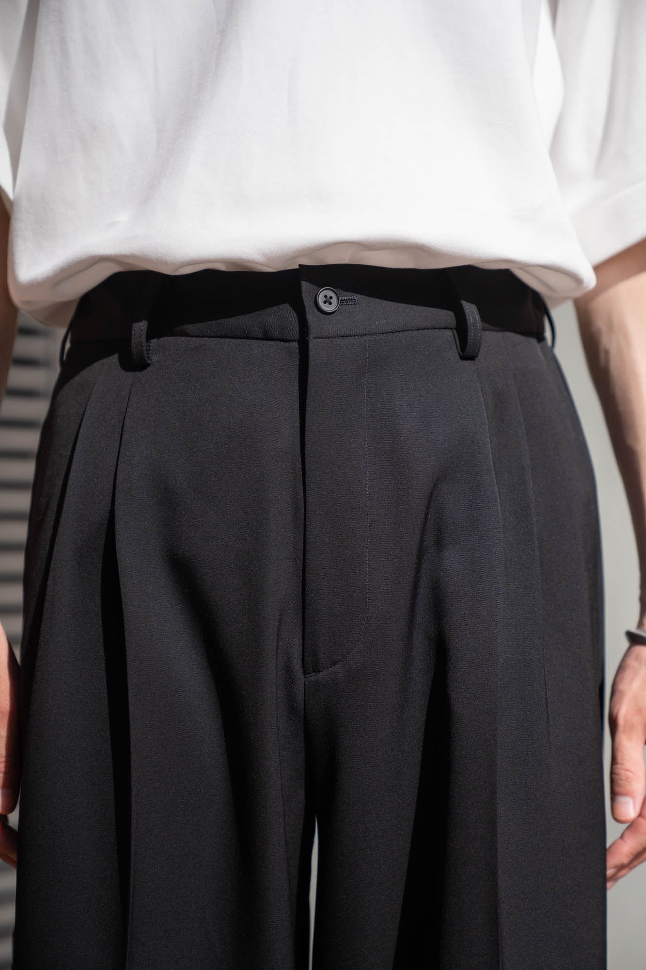 EASY LONG WIDE TROUSERS(ST.1610)