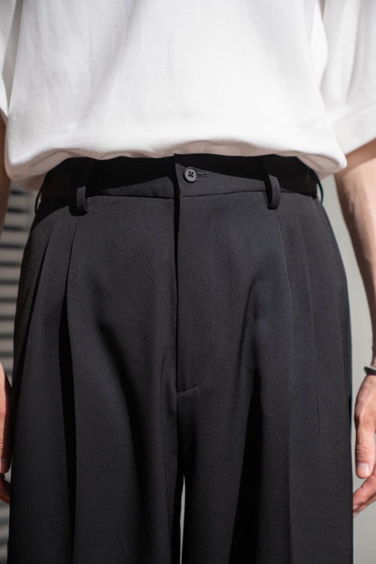 EASY LONG WIDE TROUSERS(ST.1610)