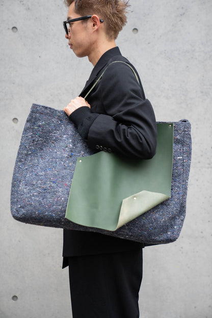 ATELIER BAG -WITH VEGETABLE TANNED LEATHER- for sign