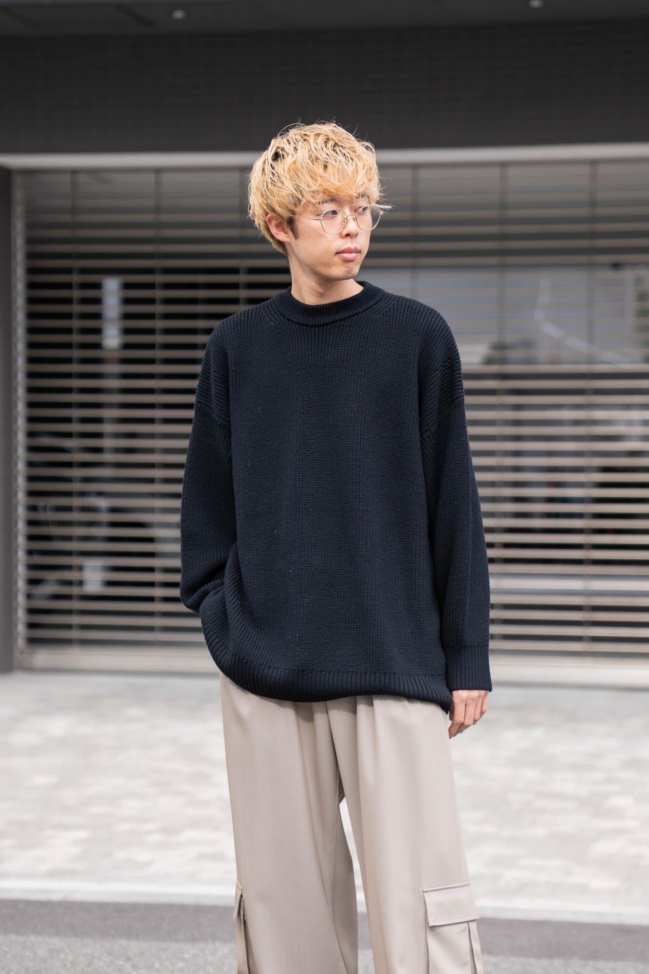 MERINO WOOL CREWNECK KNIT