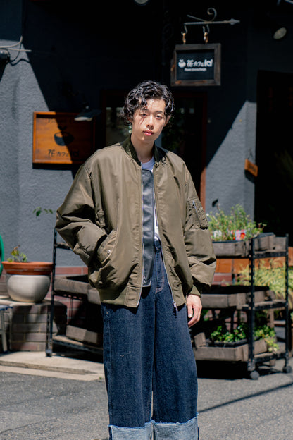 OVERSIZED FLIGHT JACKET