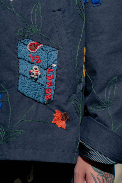 Hand embroidery jacket