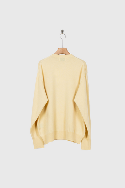 PURE CASHMERE KNIT CREW NECK LS(ST.1473)