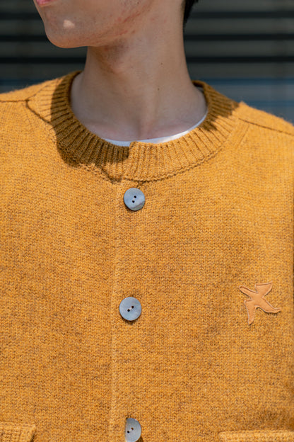 BIRD PATCH CARDIGAN