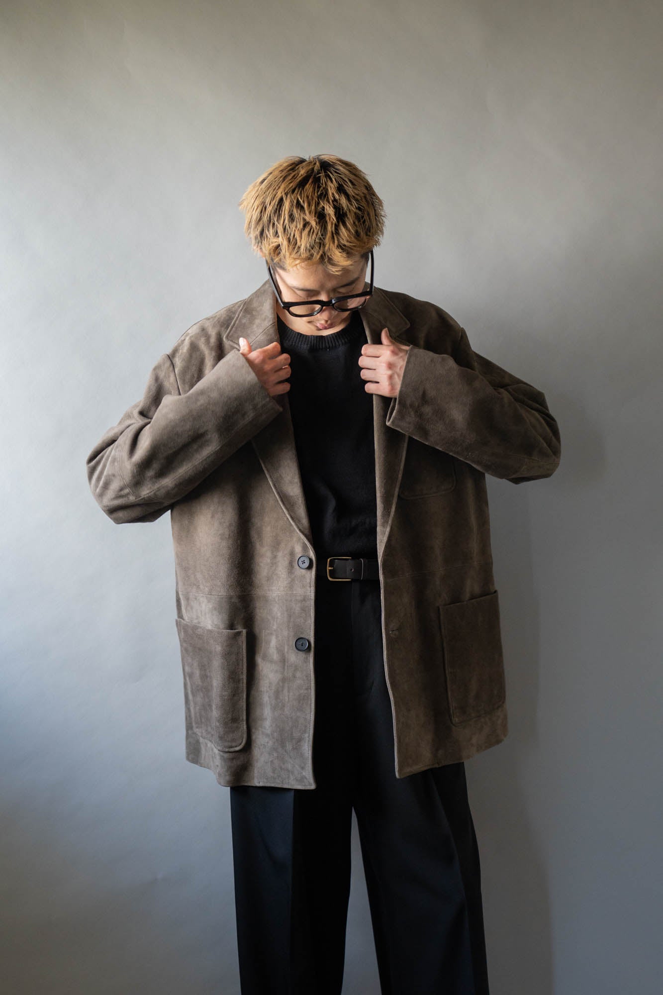 GOAT SUEDE BLAZER(ST.1552)