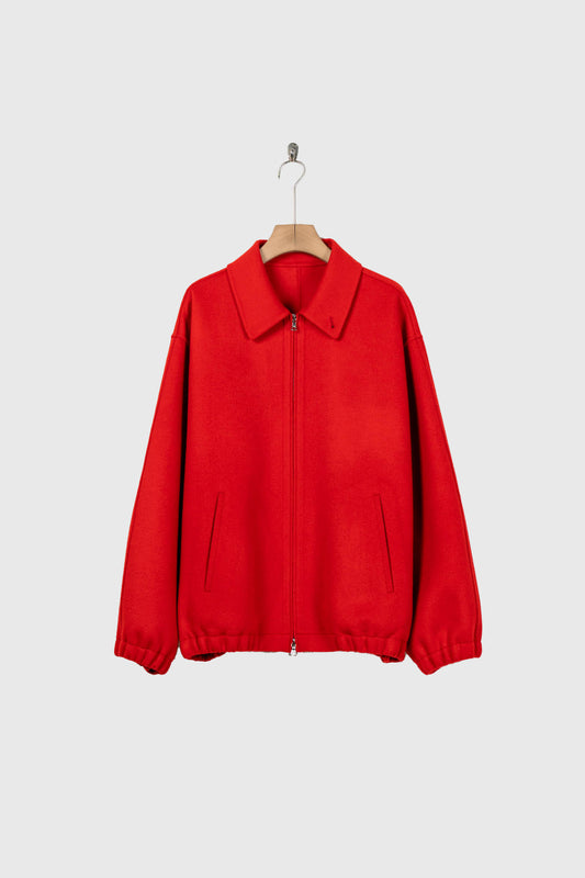 W/CA DOUBLE FACE CLOTH ZIP JACKET(ST.1545)