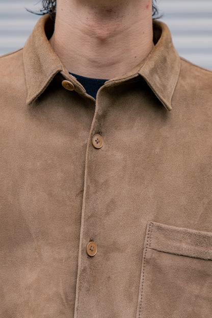 Goat Suede Wide Shirt