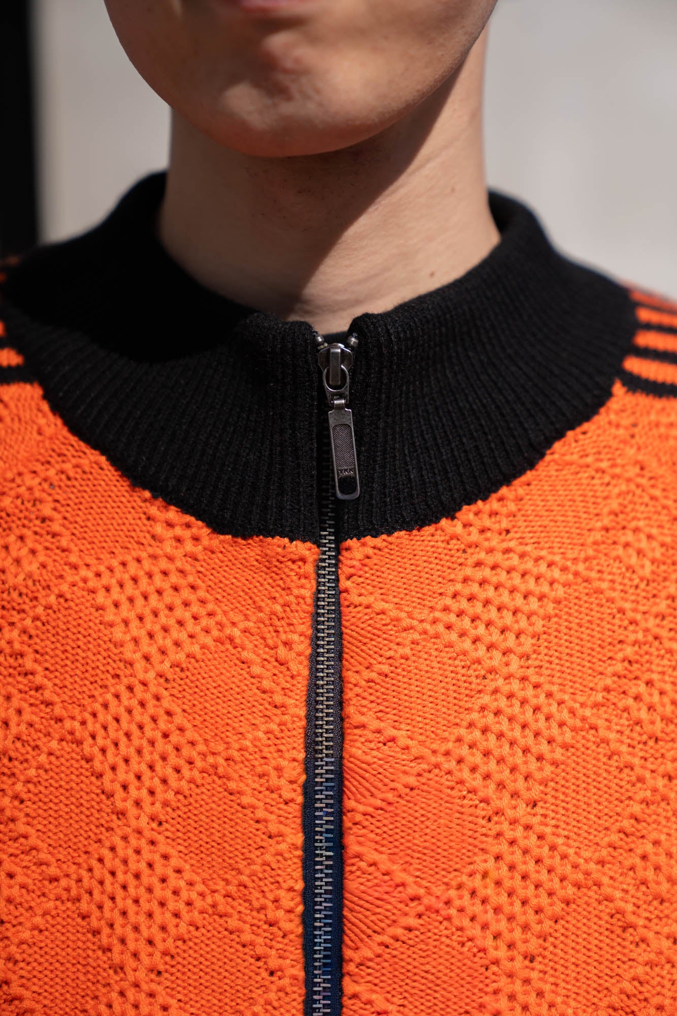 KNITTED TRAINING JACKET