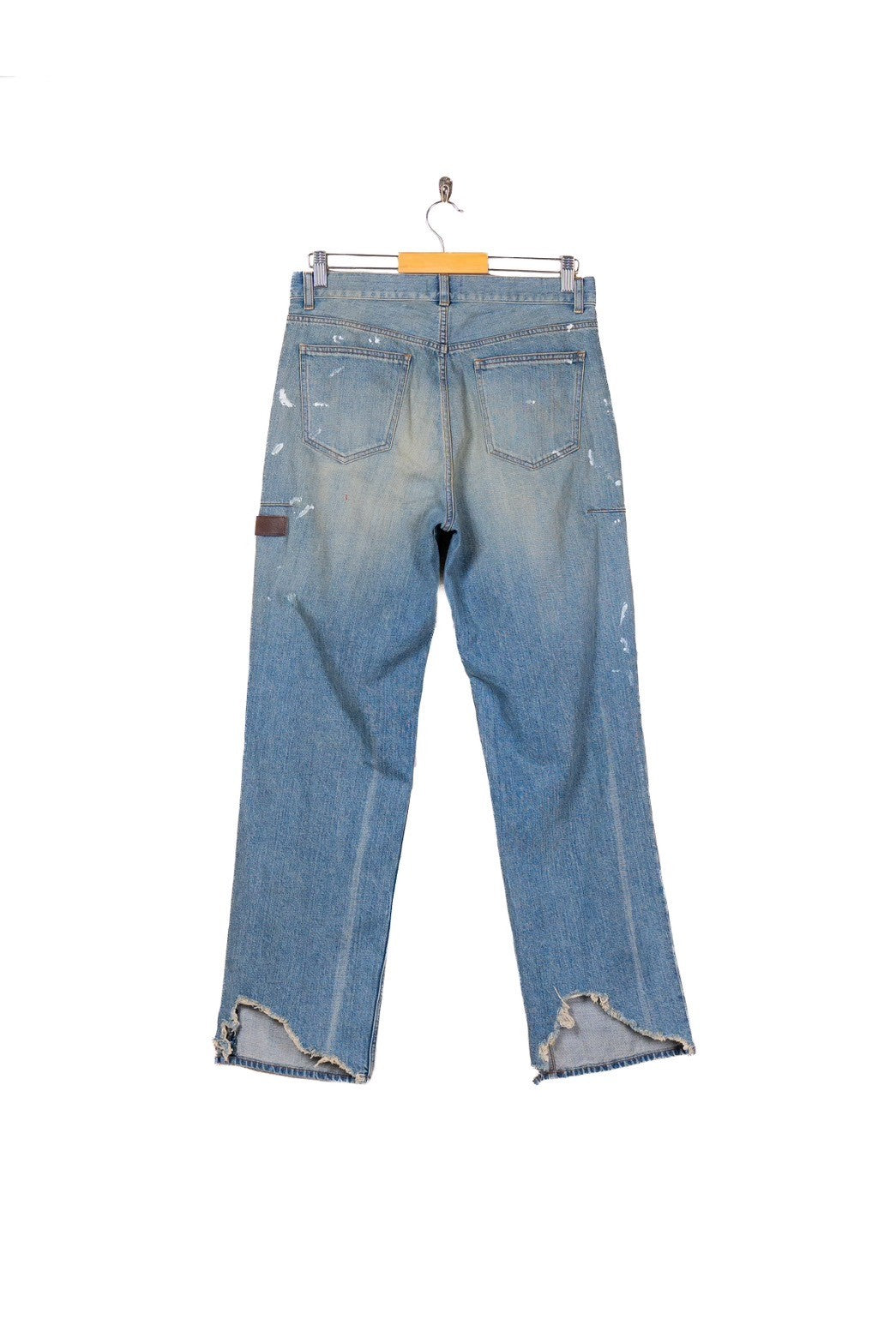 Organic Cotton Denim Pants*Crashed