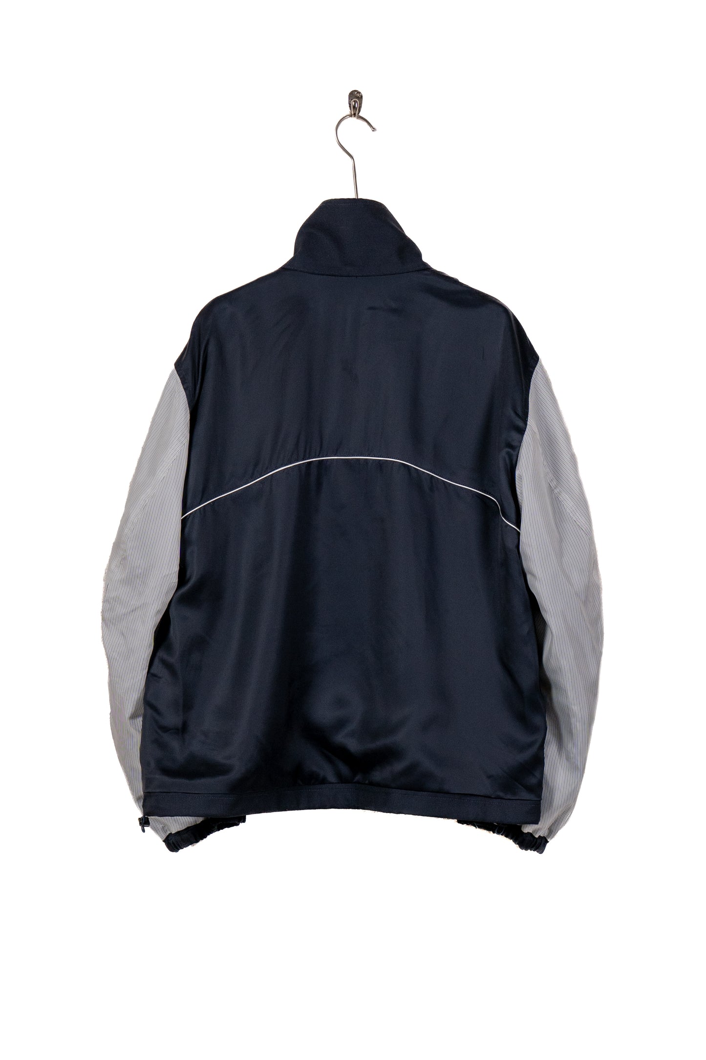 WOOL GABARDINE REVERSIBLE TRACK JACKET