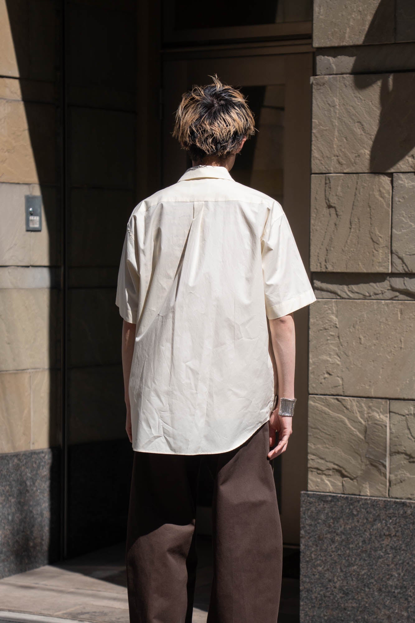 SUVIN COTTON OVERSIZED SS SHIRT(ST.1497)