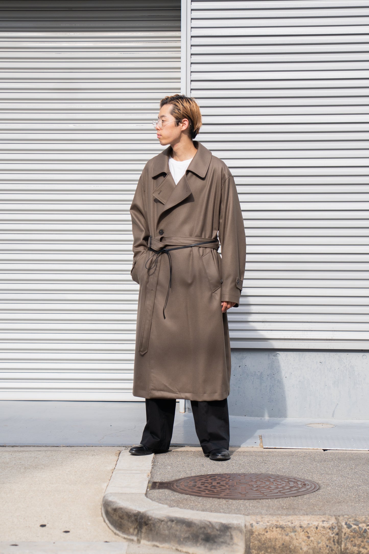 OVERSIZED DOUBLE BREASTED COAT(ST.1202)