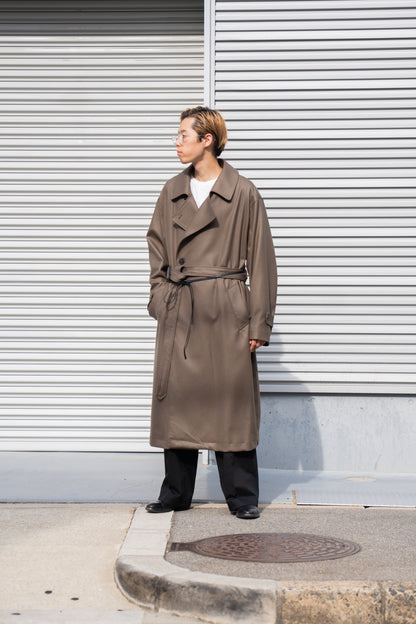 OVERSIZED DOUBLE BREASTED COAT(ST.1202)