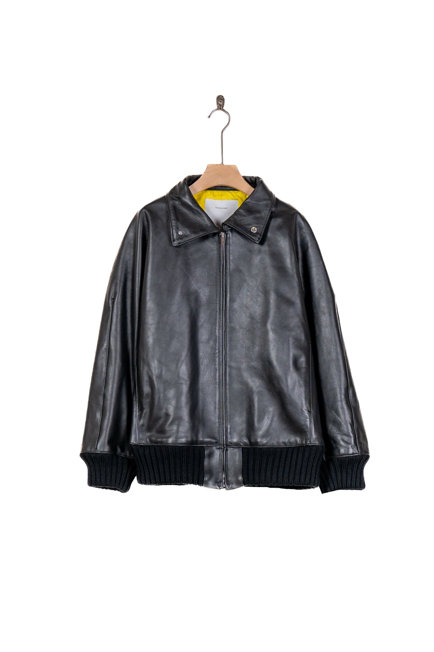 Leather Zip-up Blouson