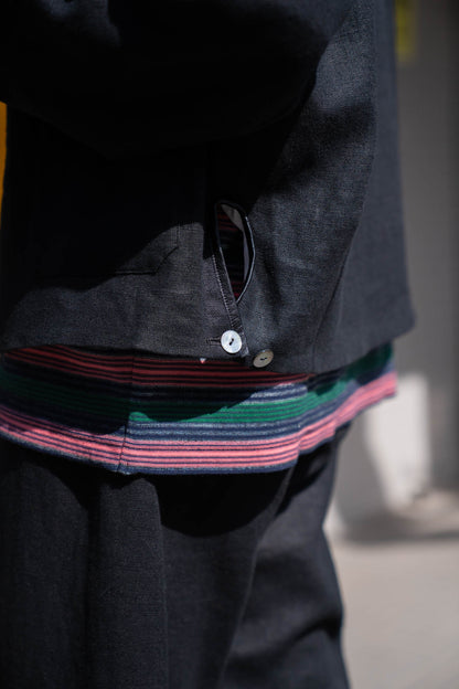 FLLOWER SAK LINEN JACKET