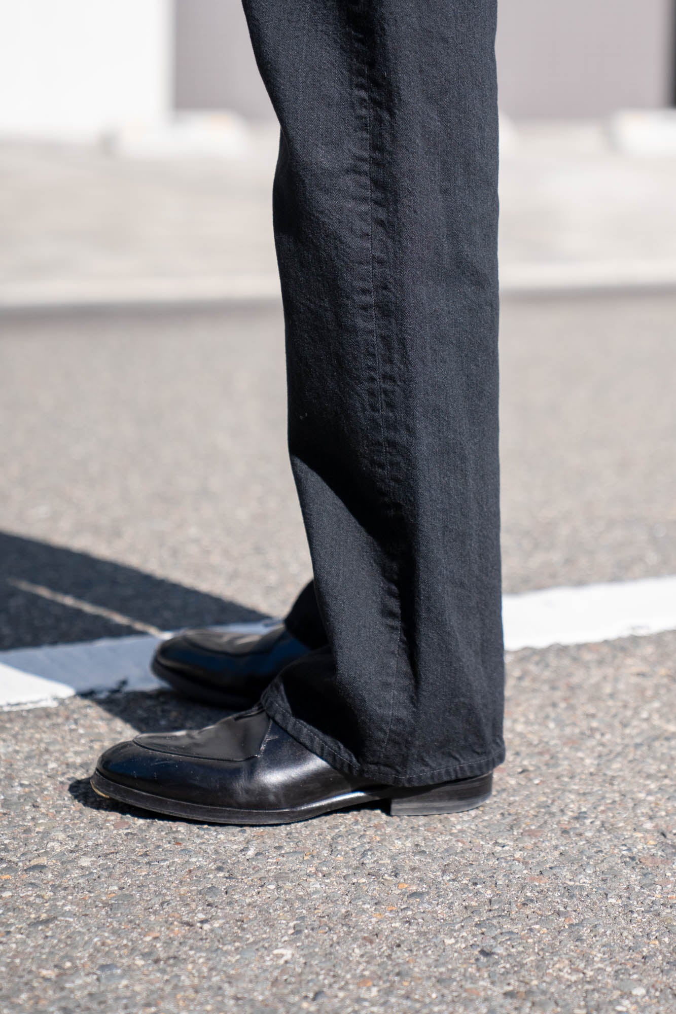 CO/HE PURE STRAIGHT DENIM