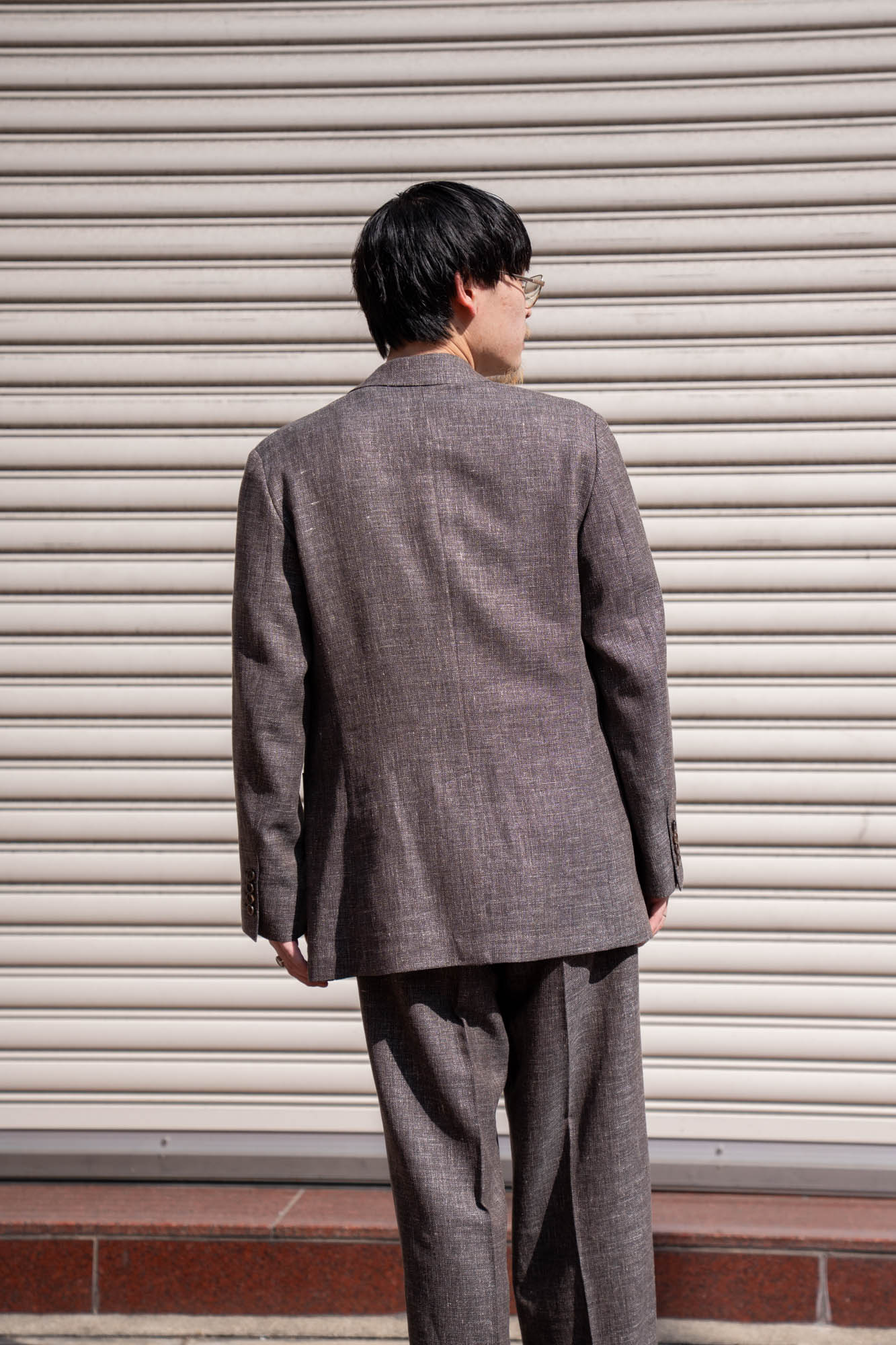WOOL LINEN 2B JACKET – sign | サイン