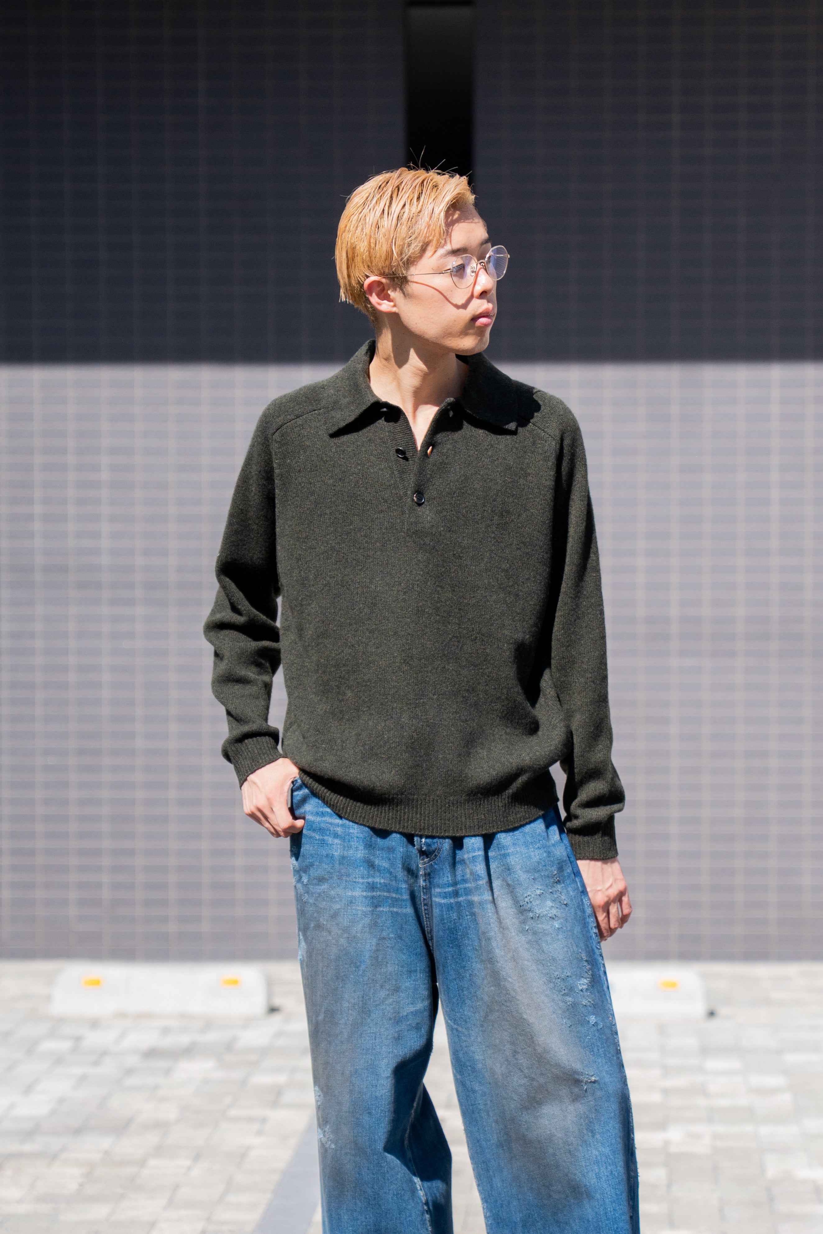 The CLASIK（ザ・クラシック） - SADDLE SLEEVE POLO | ポロニット