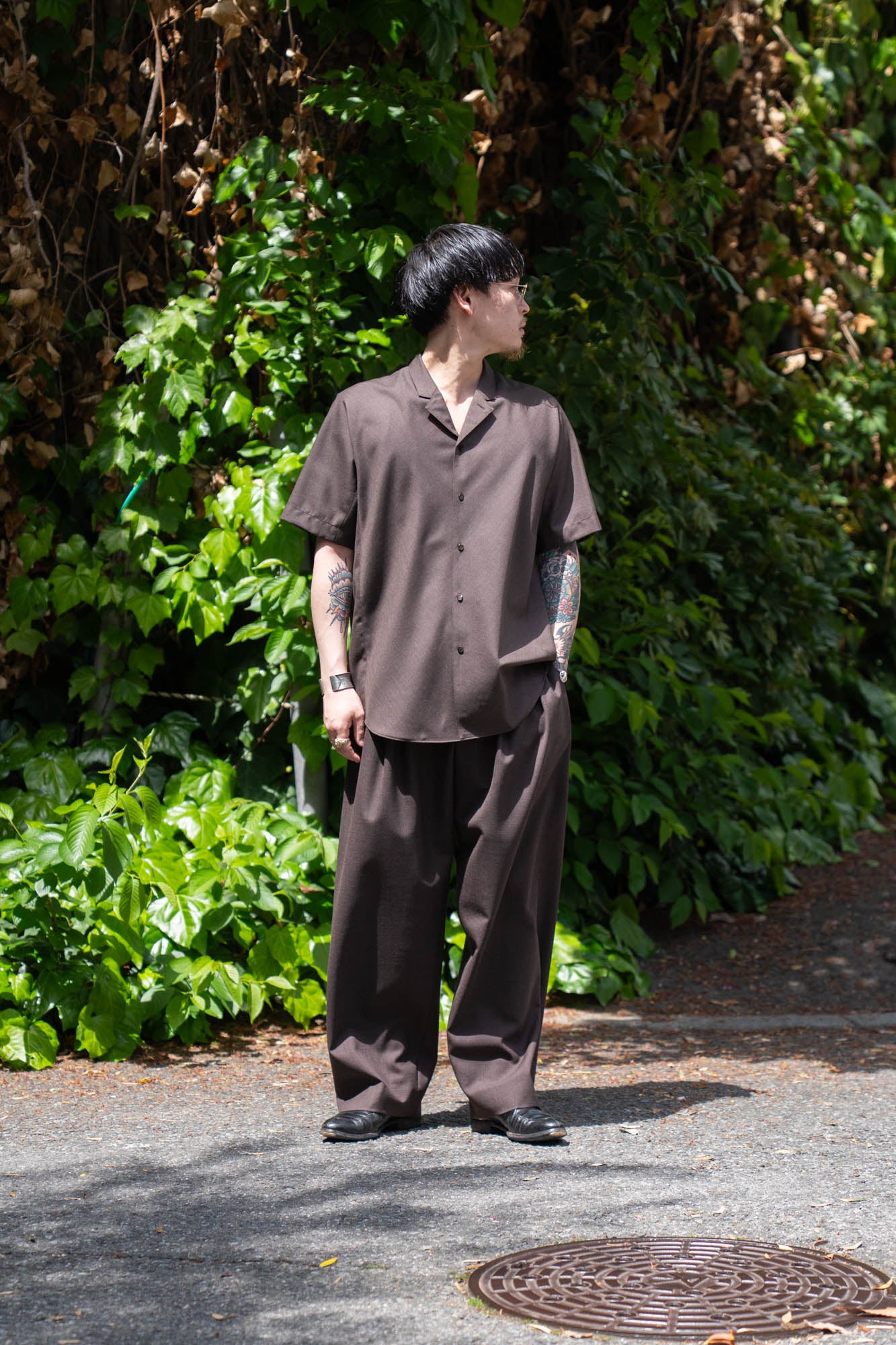 Short Sleeve Shirt Jacket