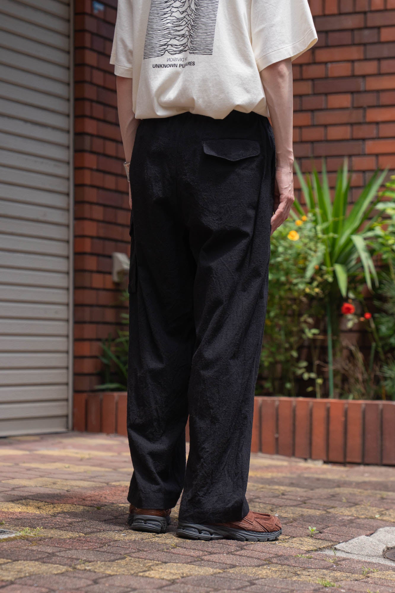 Silk/Cotton Nep Side Seamless 4P Pants
