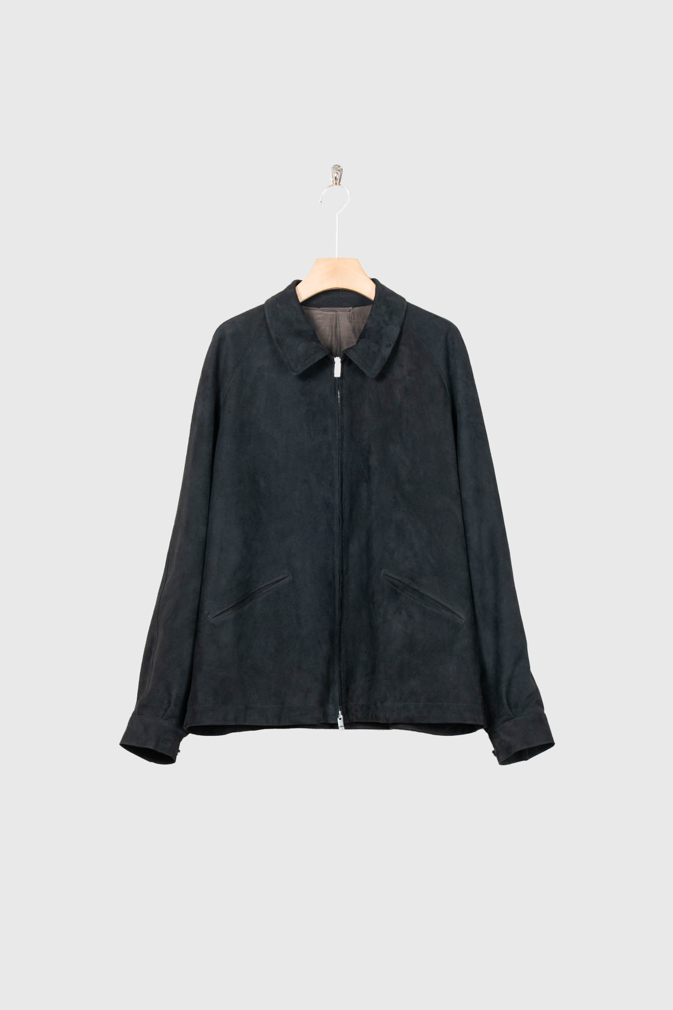 sheep suede light blouson