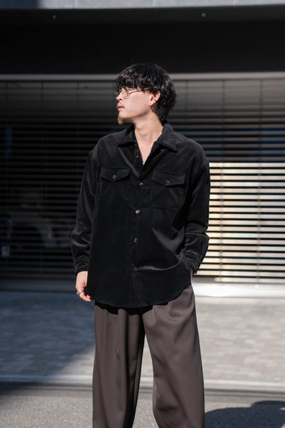 Corduroy Double Pocket Shirt