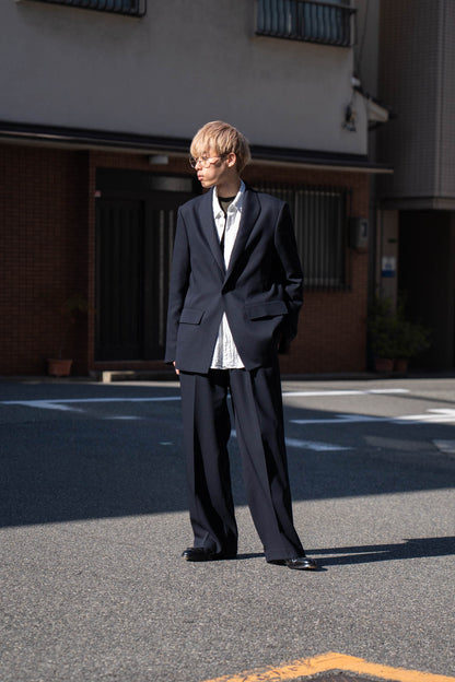 MODIFIED SHAWL COLLAR JACKET