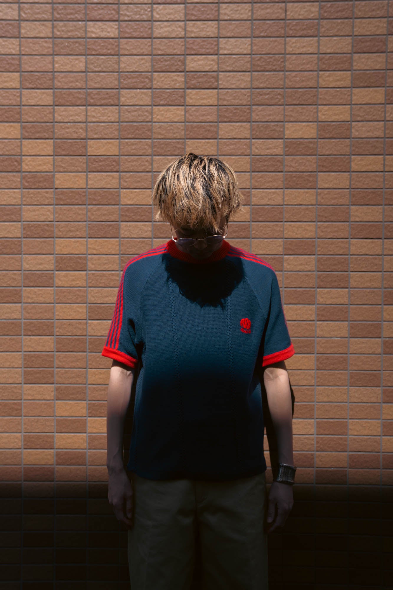 KNITTED TRAINING T-SHIRT