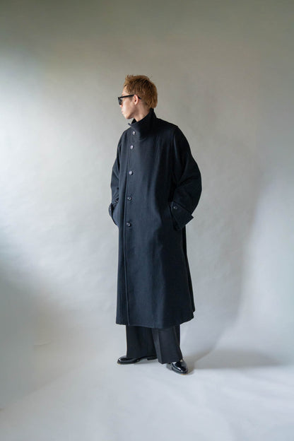 STAND-COLLAR COAT