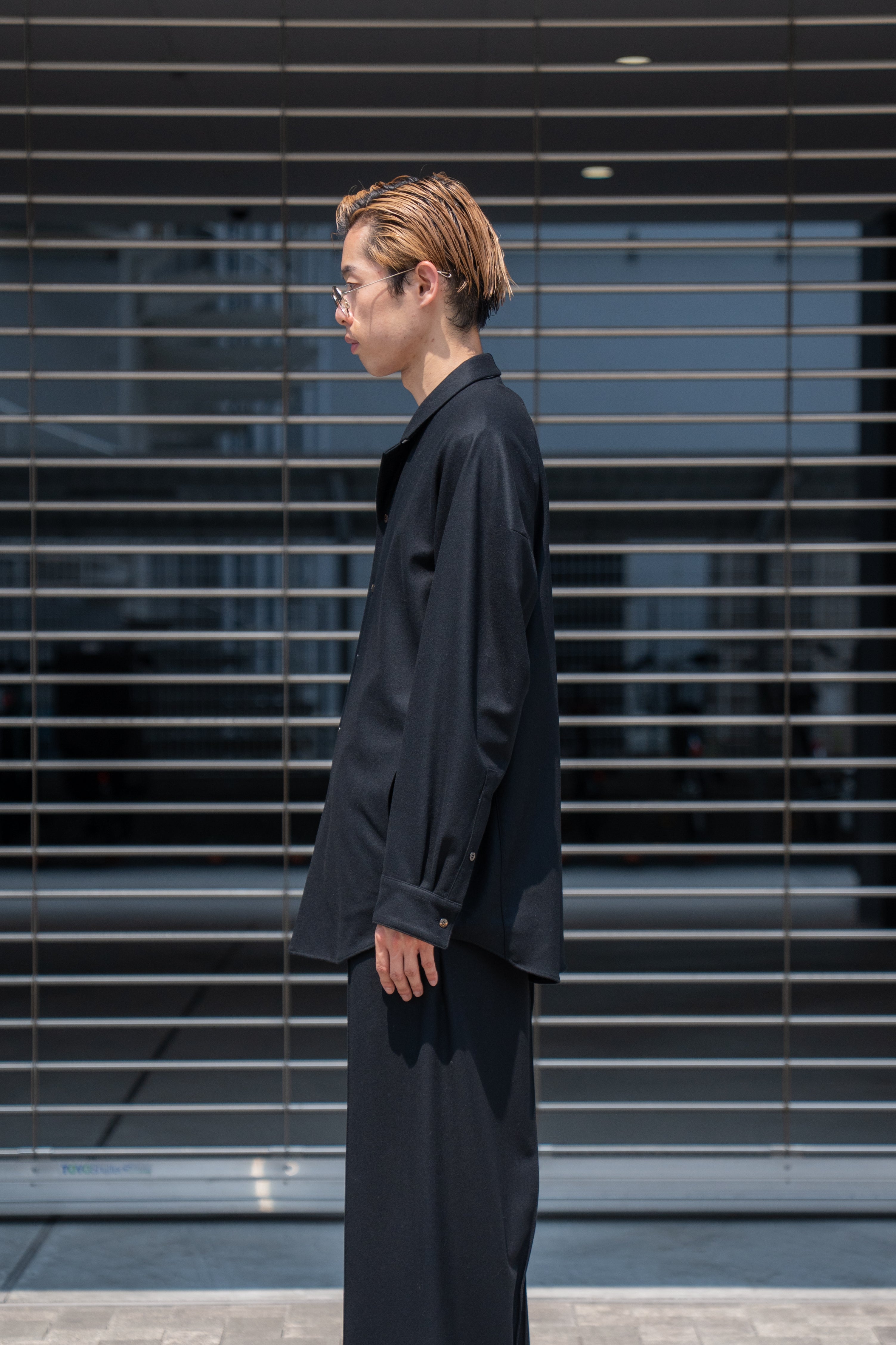 OVERCOAT（オーバーコート）- SHIRT JACKET IN WOOL FLANNEL