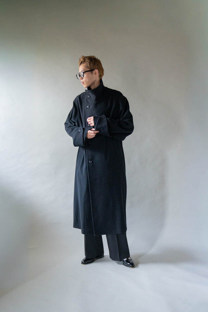 STAND-COLLAR COAT
