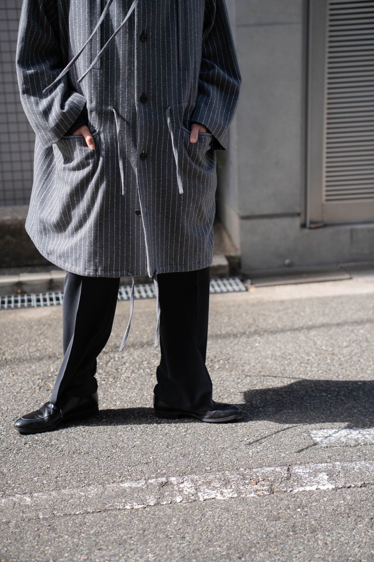 OUTER PARKA - RECYCLED WOOL