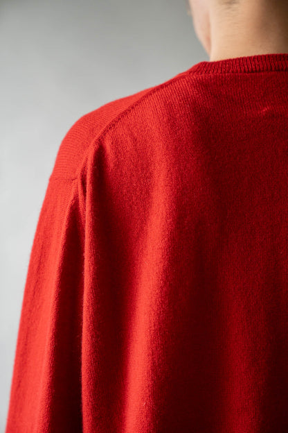 CASHMERE CREW NECK CARDIGAN .16